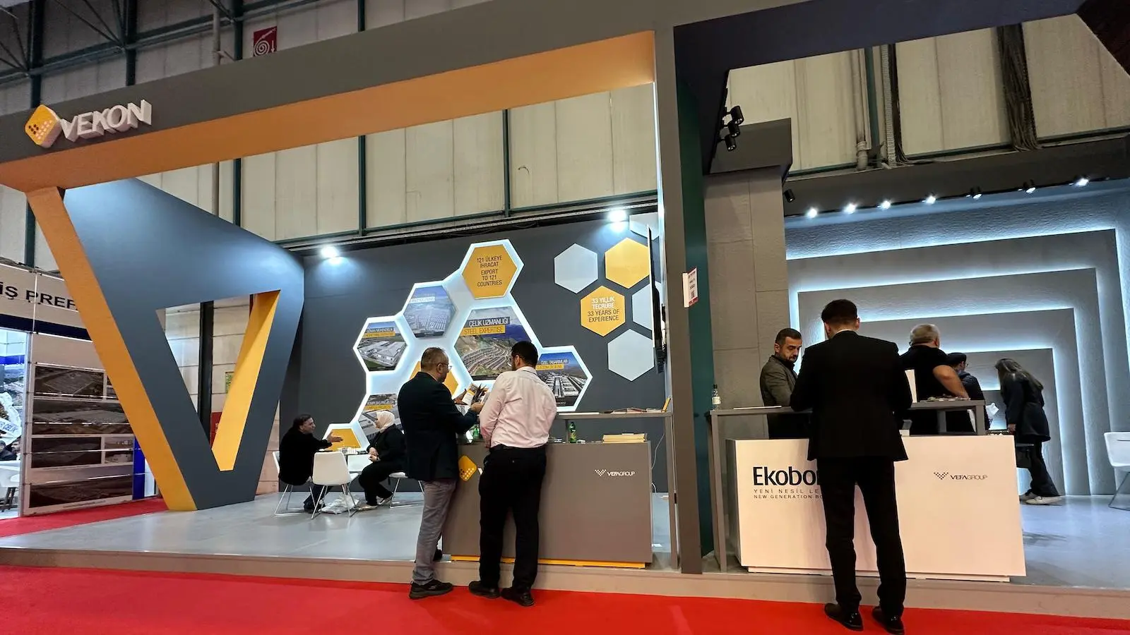 We were at the 46th Construction Fair with our Vekon and Ekobord Brands!