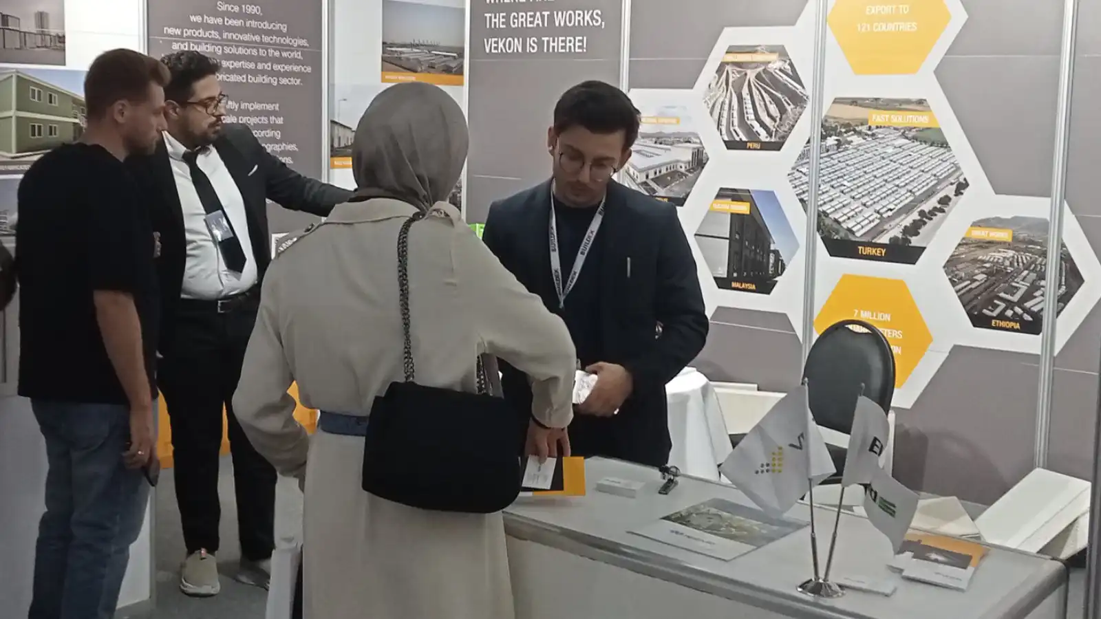 Great Interest in Vekon at the 22ⁿᵈ Buildex Syria Fair!