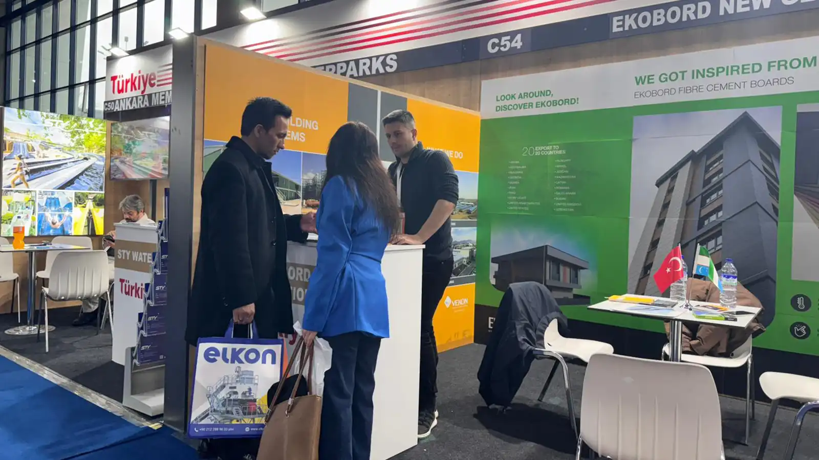 Ekobord, UzBuild 2026’da Fibercement Çözümlerini Global Ziyaretçilerle Buluşturuyor!